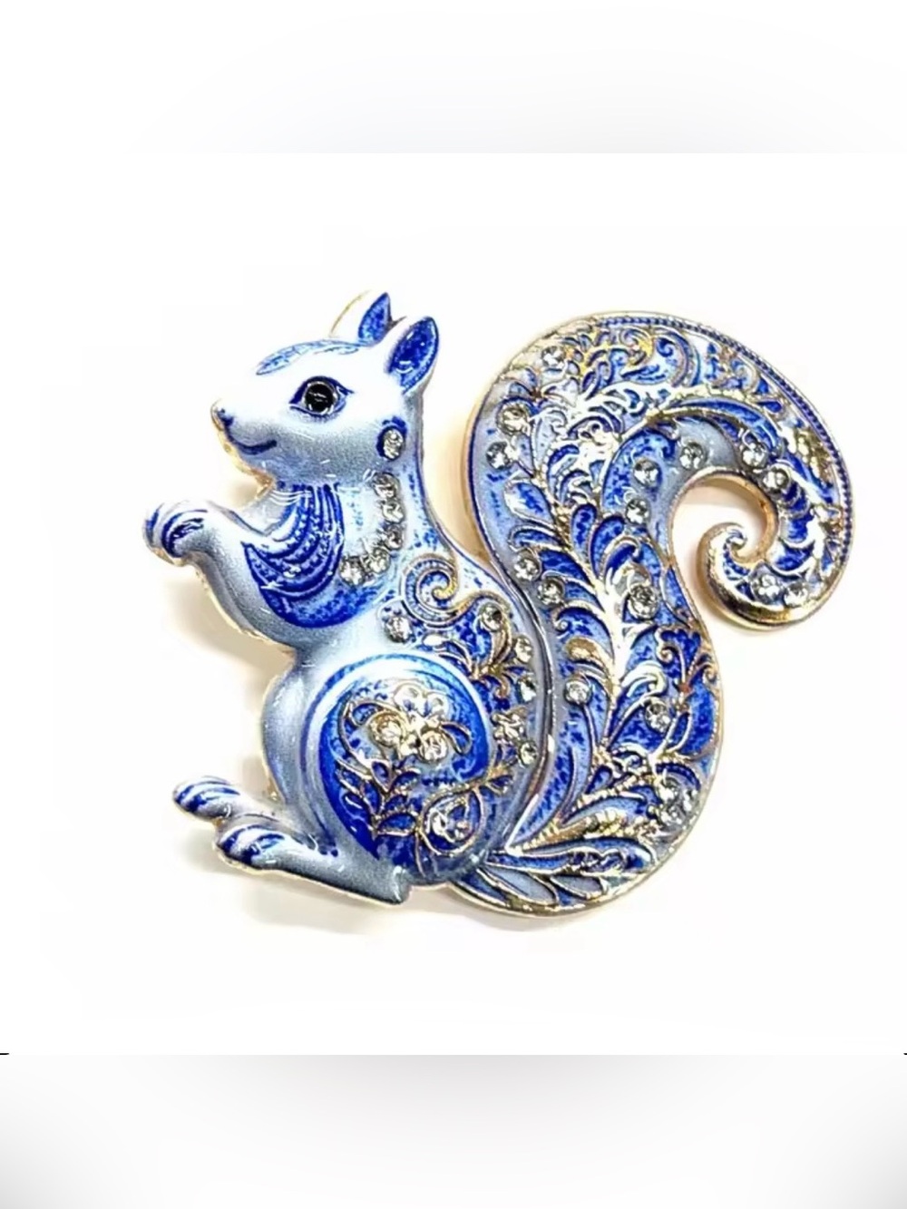 Squirrel Brooch